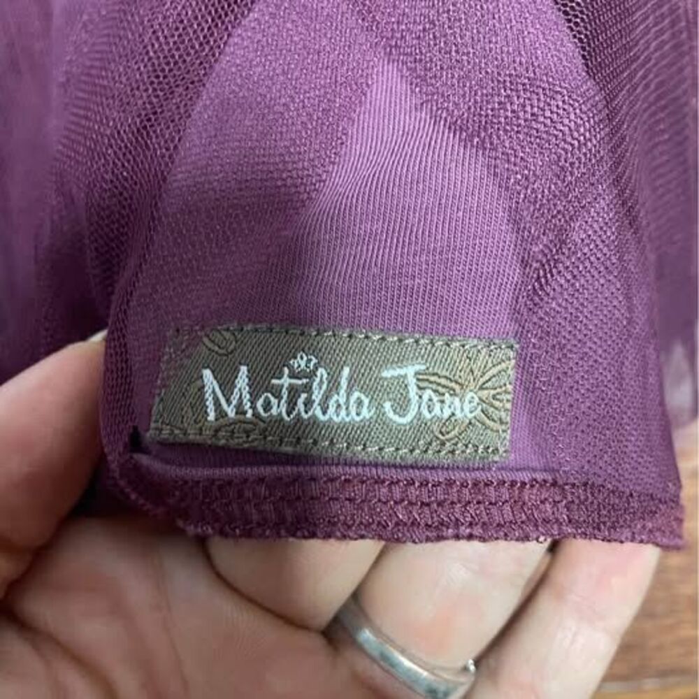 Matilda Jane 18-24 Month Burgundy Ruffle Dress - Picture 2 of 6